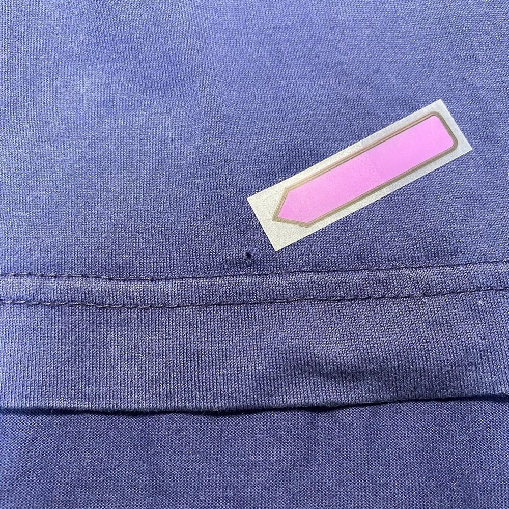 Sea Island Peter Millar Polo XL Mens Cotton Golf Solid Blue Purple - Picture 10 of 11